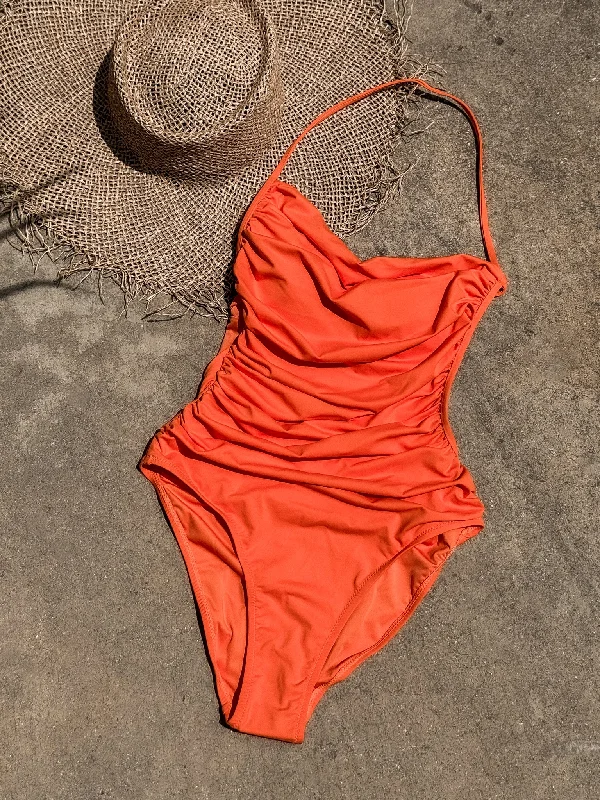 Mango Dreams Asymmetrical Swimsuit - Final Sale